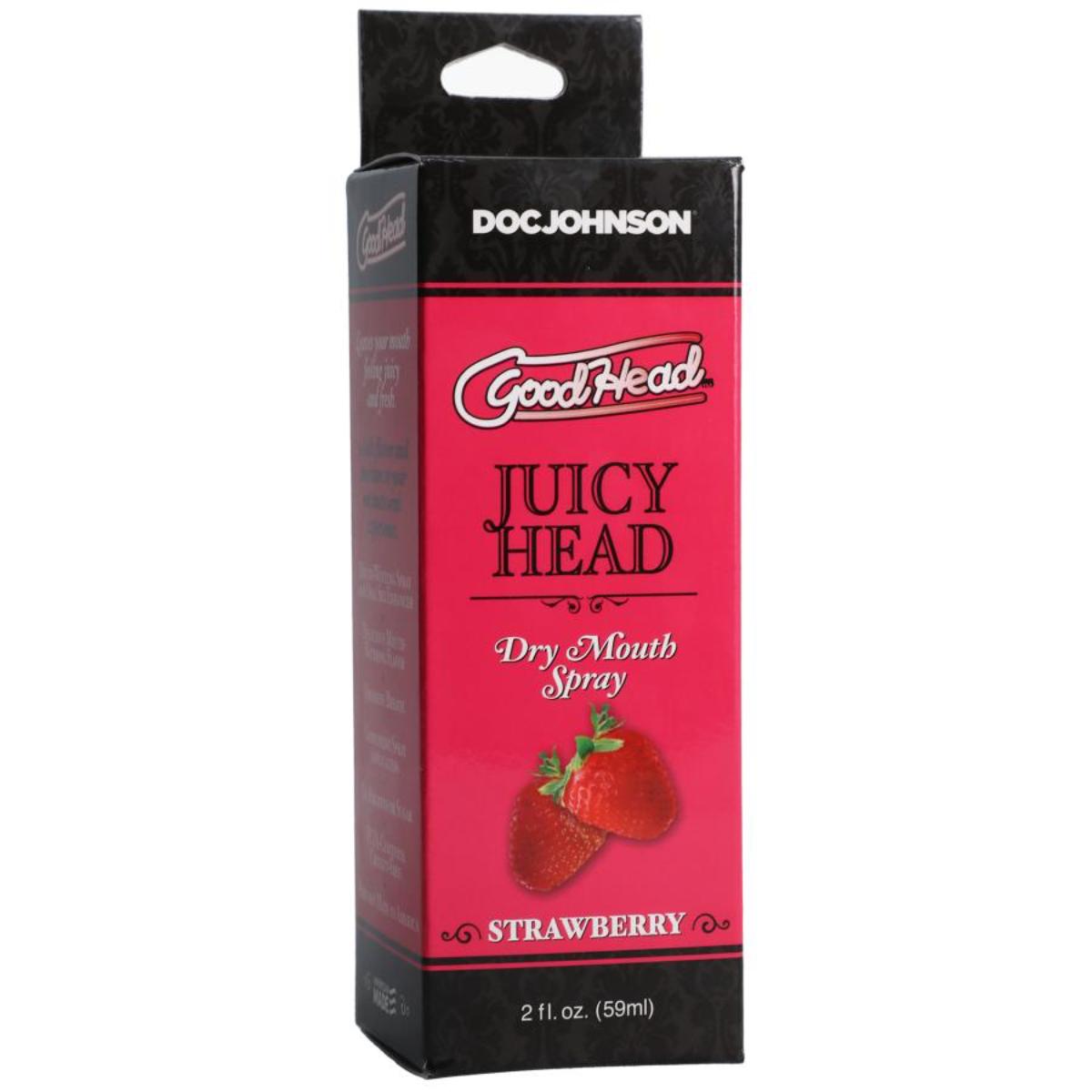 GoodHead Juicy Head Dry Mouth Spray Strawberry 2oz