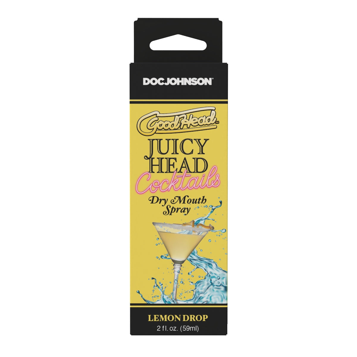 GoodHead Juicy Head Cocktails Dry Mouth Spray Lemon Drop 2oz