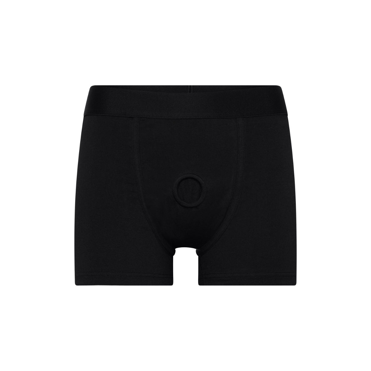 Dreamtoys Bold Rex Strap On Short With Dildo Black
