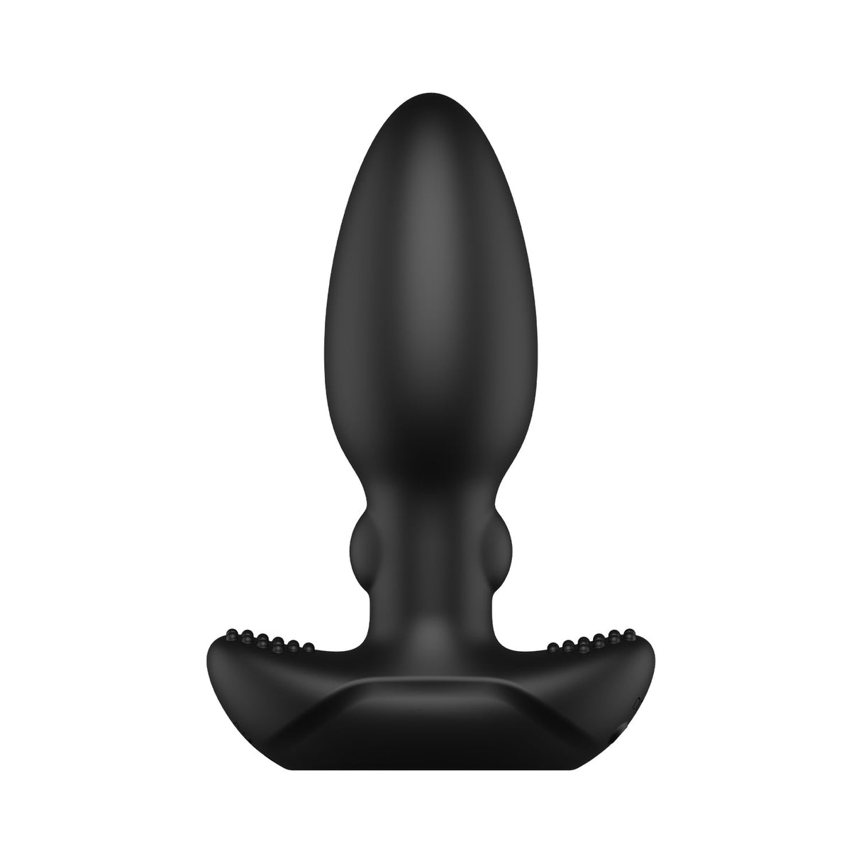 Nexus Beat Thumping & Vibrating Rechargeable Butt Plug Black