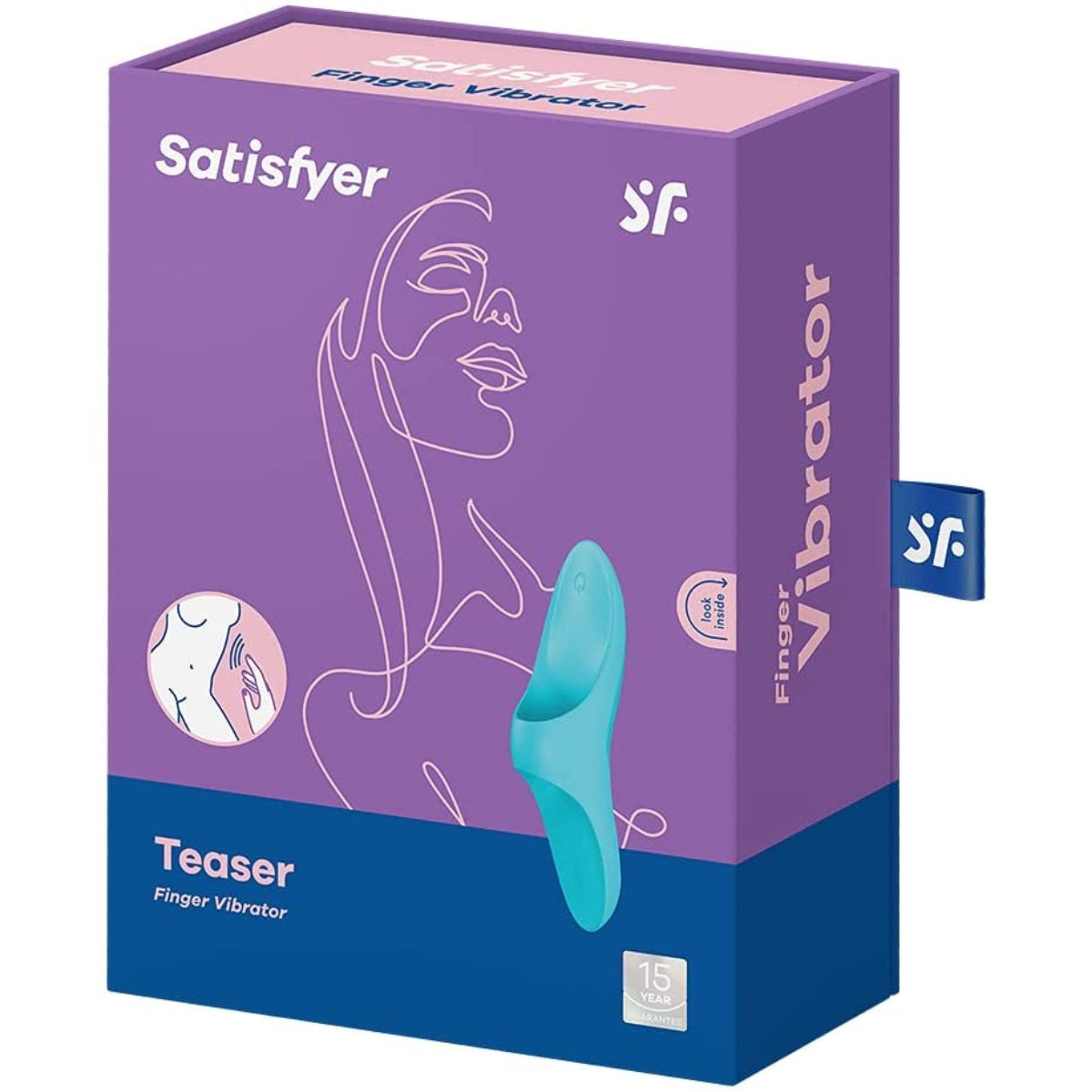 Satisfyer Teaser Finger Vibrator Blue