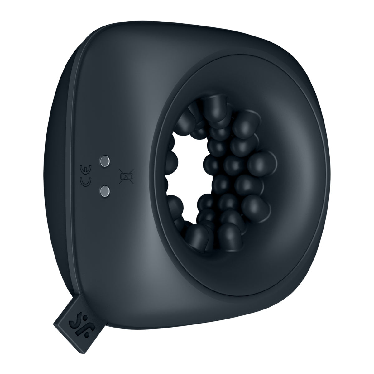 Satisfyer Ring Stroker Vibrating Masturbator Black