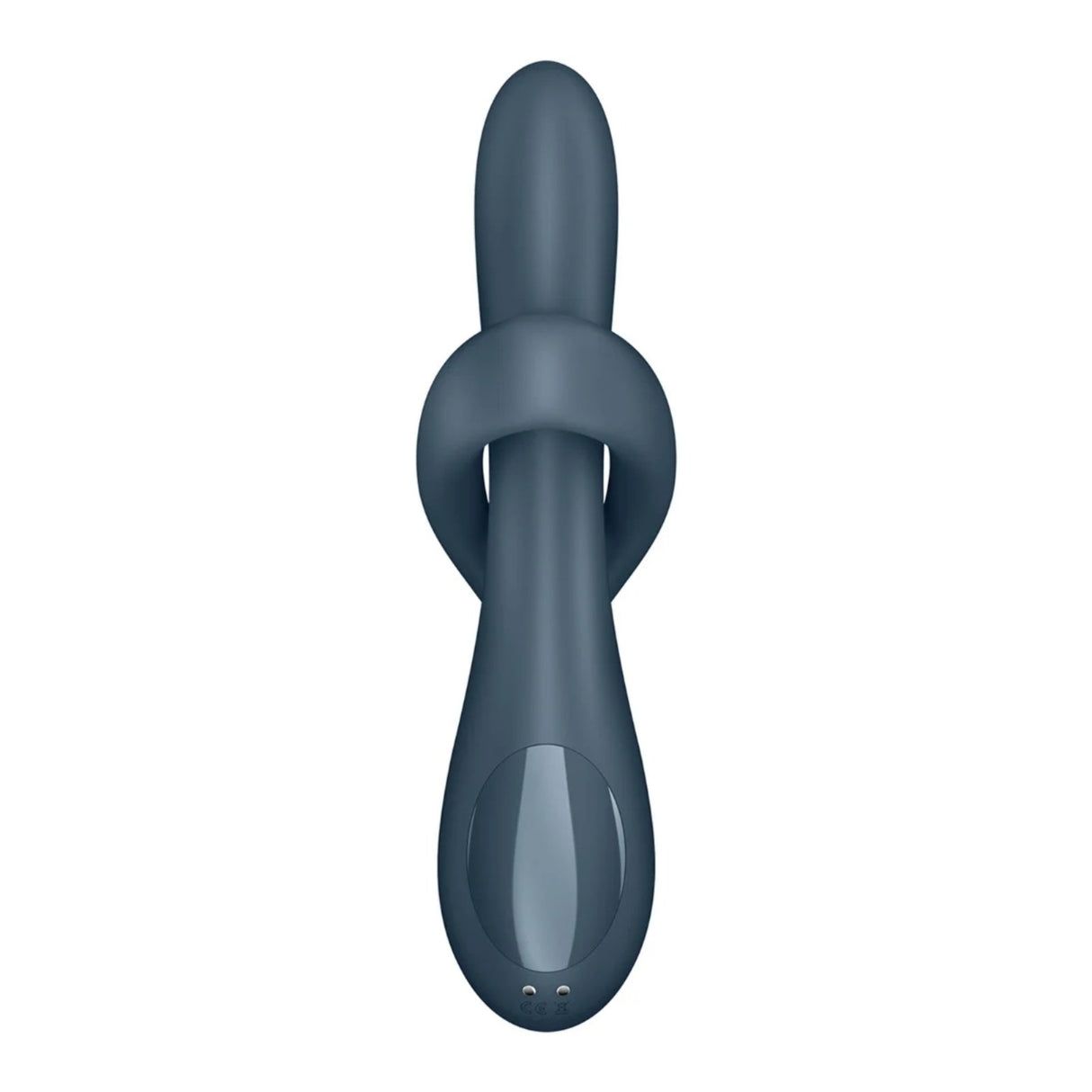 Satisfyer Heat Flex 4 Rotating Head Warming Rabbit Vibrator Grey
