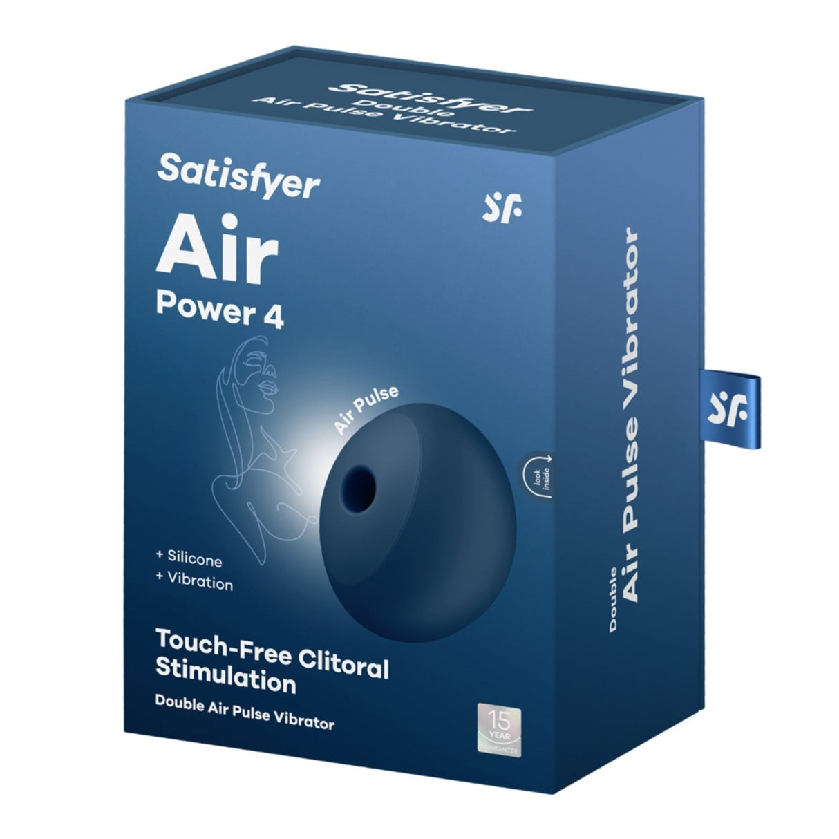 Satisfyer Air Power 4 Double Air Pulse Vibrator Blue