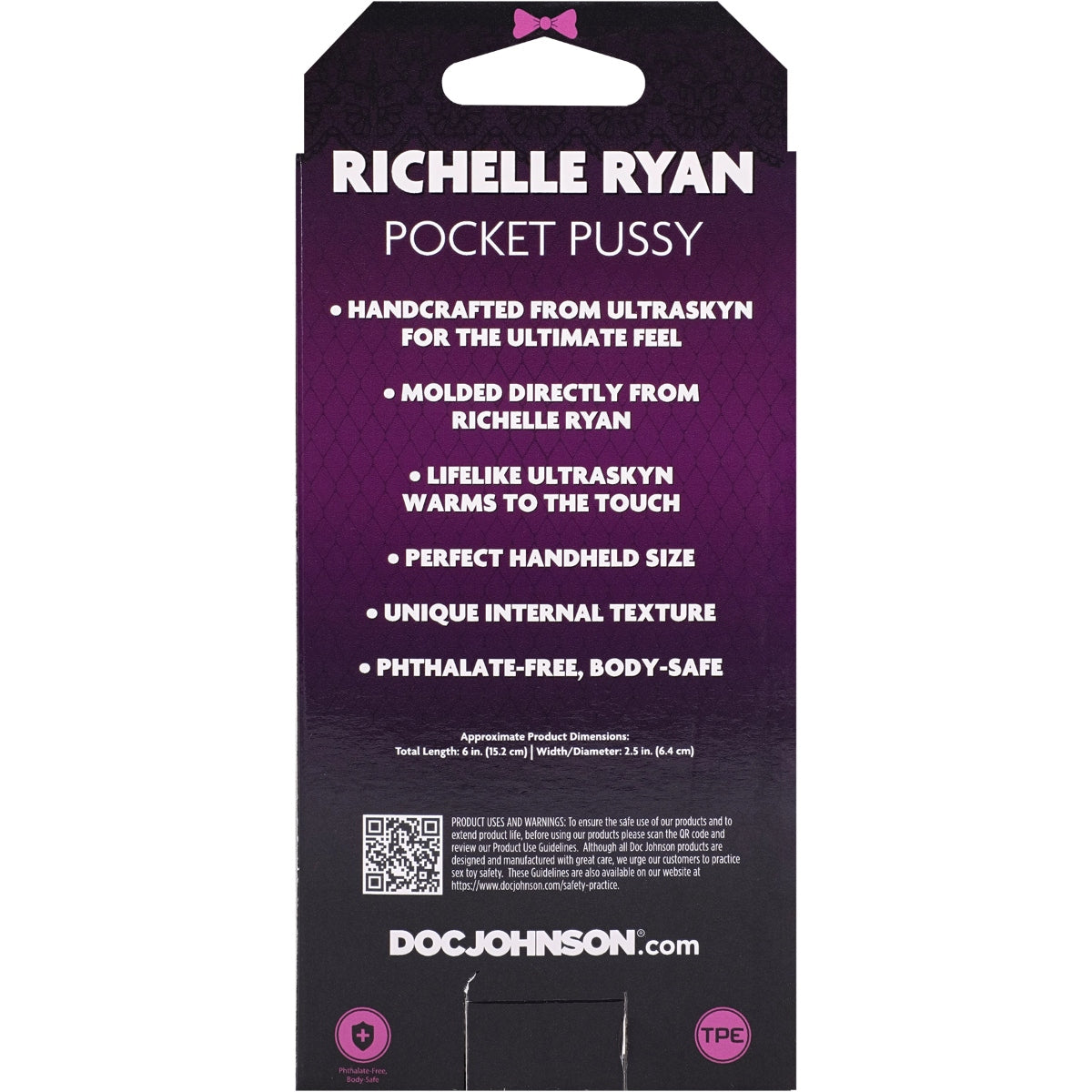 Signature Strokers Richelle Ryan Ultraskyn Pocket Pussy