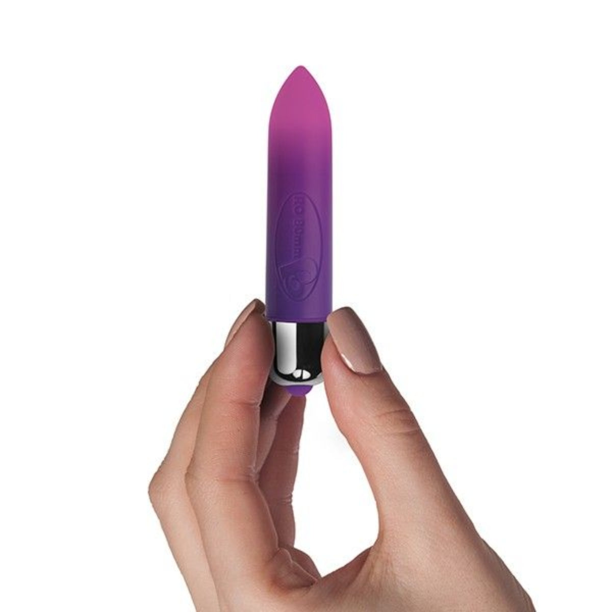 Rocks Off 7 Speed RO-80mm Colour Me Orgasmic Bullet Vibrator Purple