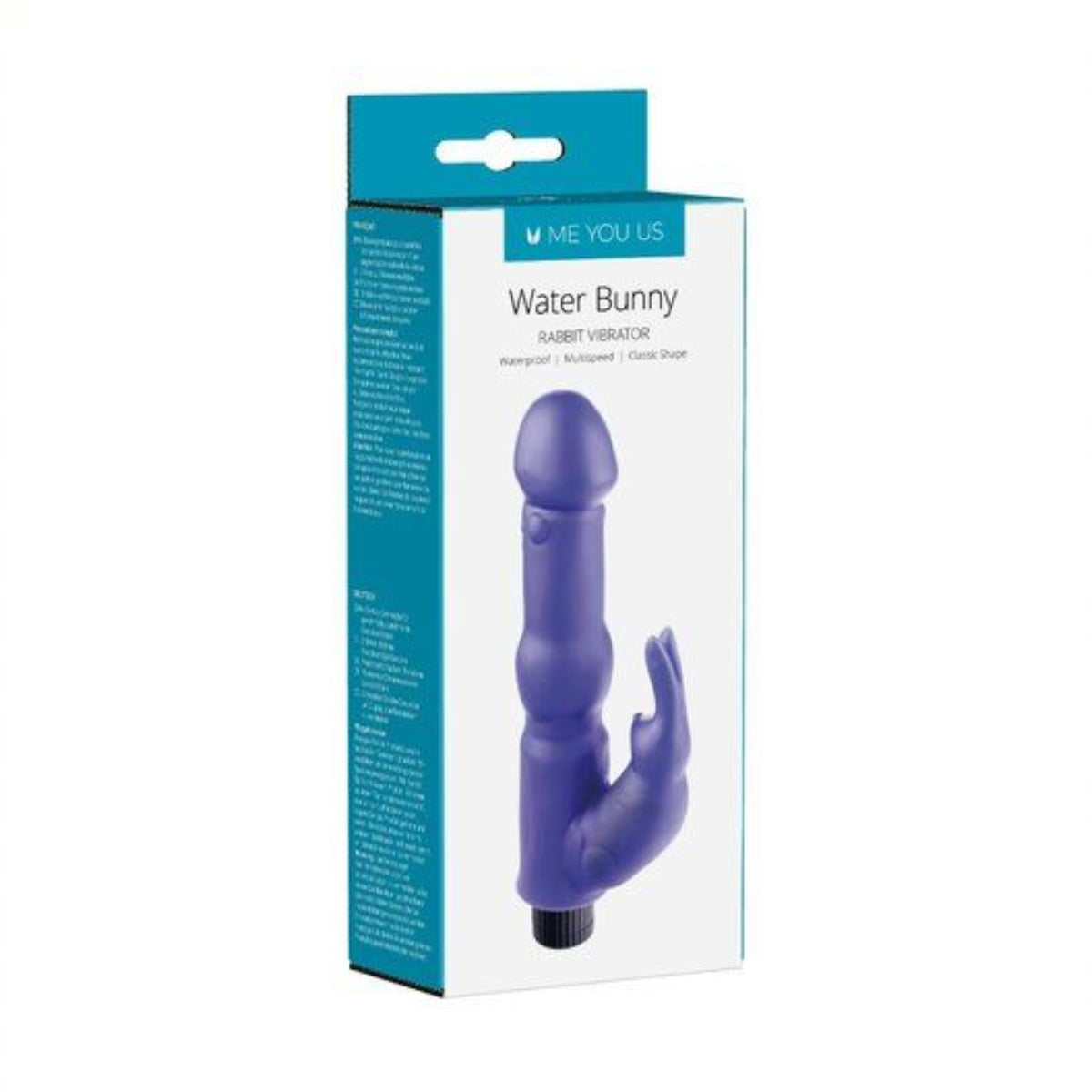 Me You Us Water Bunny Rabbit Vibrator Blue - Simply Pleasure