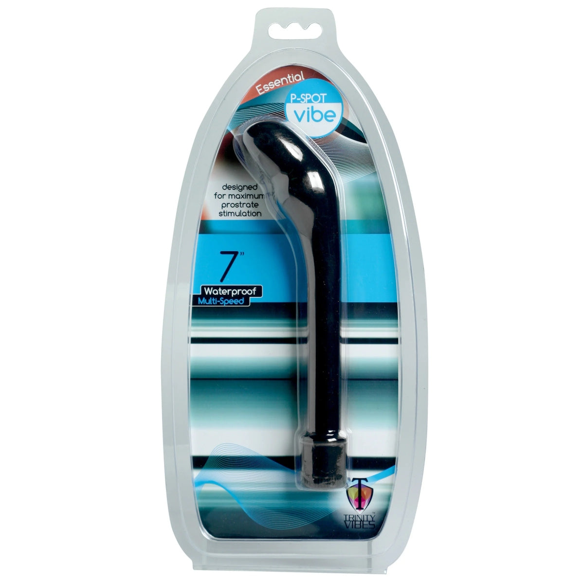 Trinity For Men Essential P-Spot Vibrator Black