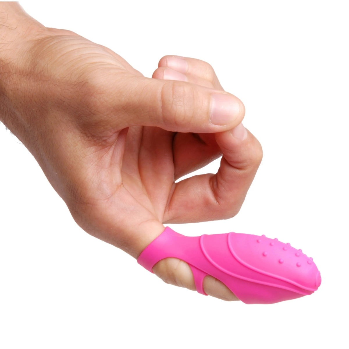 Frisky Bang Her G-Spot Finger Vibrator Pink