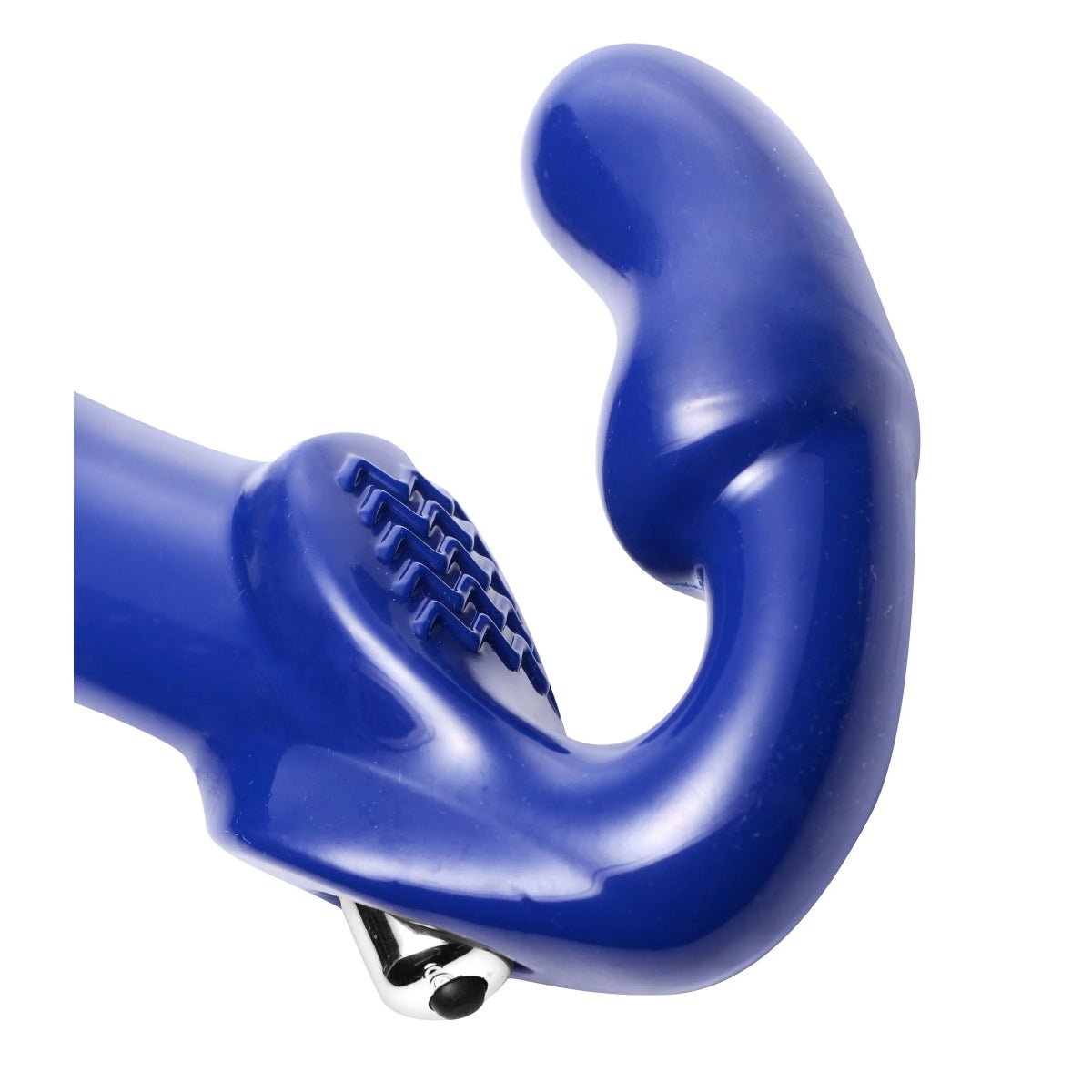 Strap U Revolver II Vibrating Strapless Strap-On Blue
