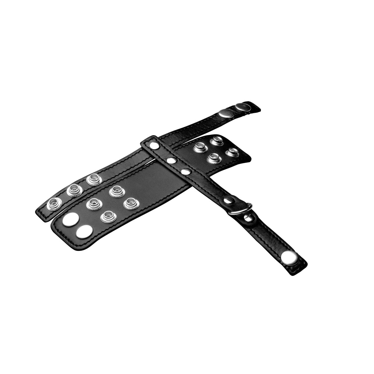 Strict Cock Strap & Ball Stretcher Black