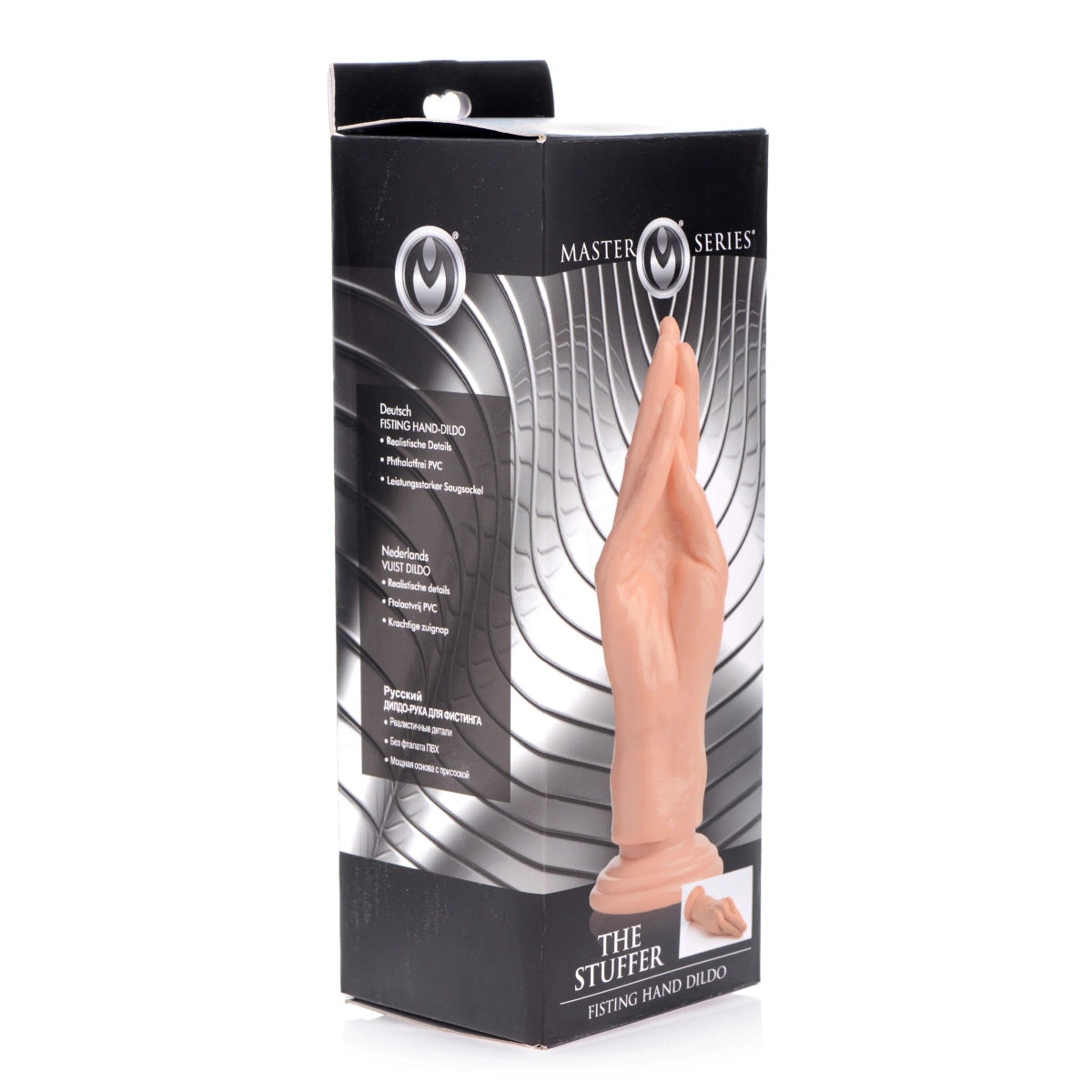 Master Series The Stuffer Fisting Hand Butt Plug Pink 8.5 Inch