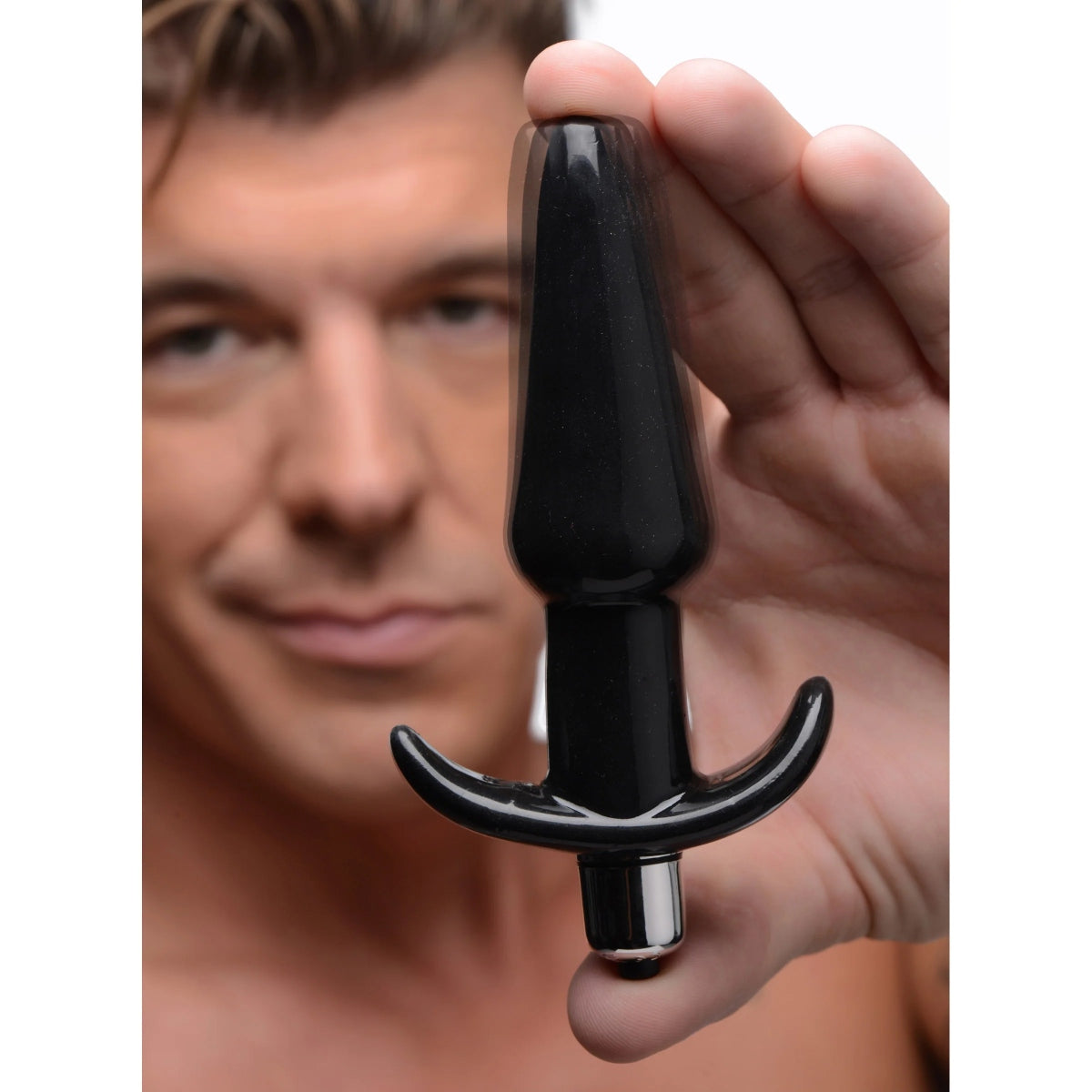Frisky Thrilling Noir Smooth Butt Plug Black