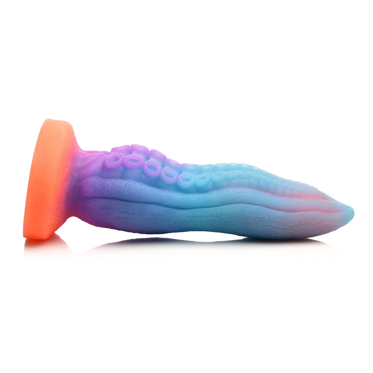 Creature Cocks Tenta-Cock Glow In The Dark Silicone Dildo Blue Pink Purple - Simply Pleasure
