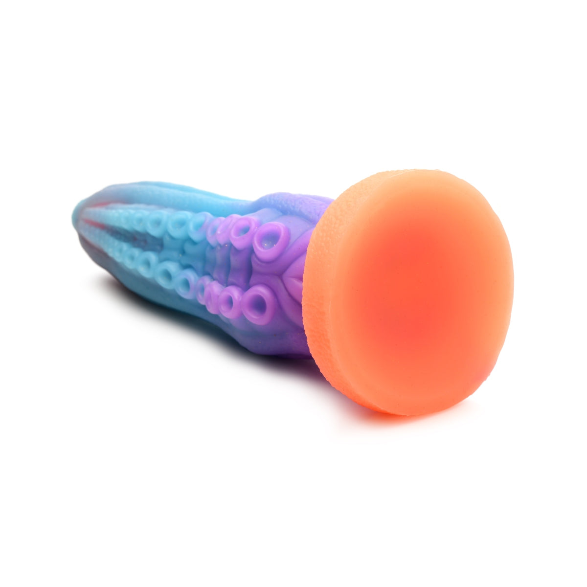 Creature Cocks Tenta-Cock Glow In The Dark Silicone Dildo Blue Pink Purple - Simply Pleasure