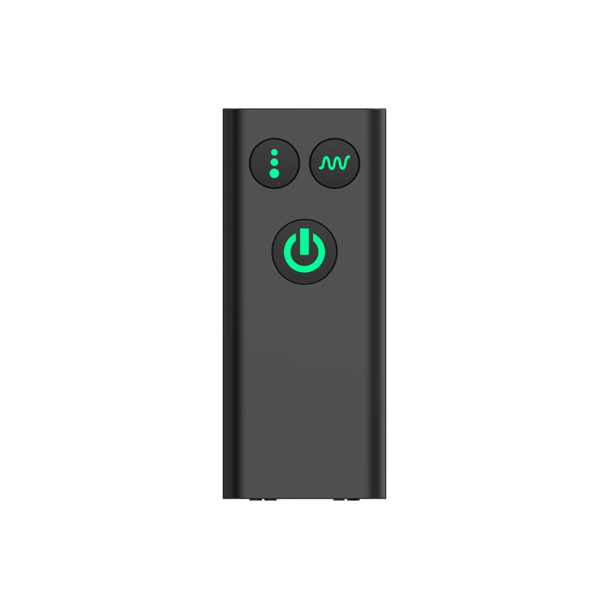 Nexus Beat Thumping & Vibrating Rechargeable Butt Plug Black