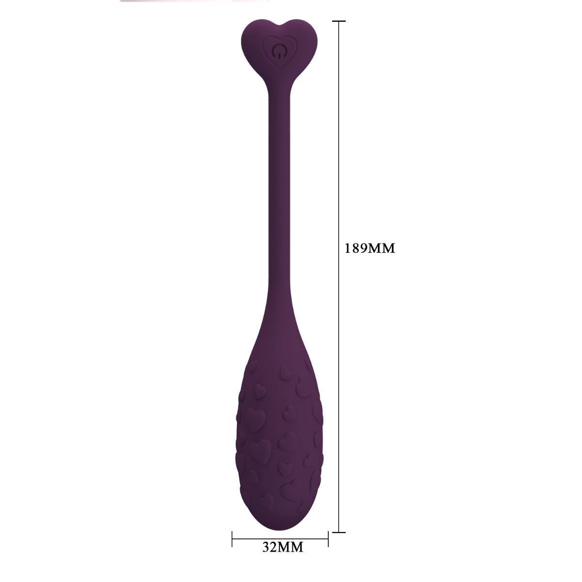 Pretty Love Fisherman Vibrating Egg Purple