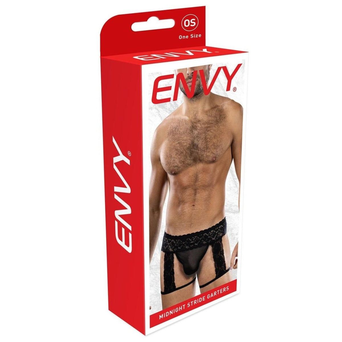 Envy Midnight Stride Garters Black One Size