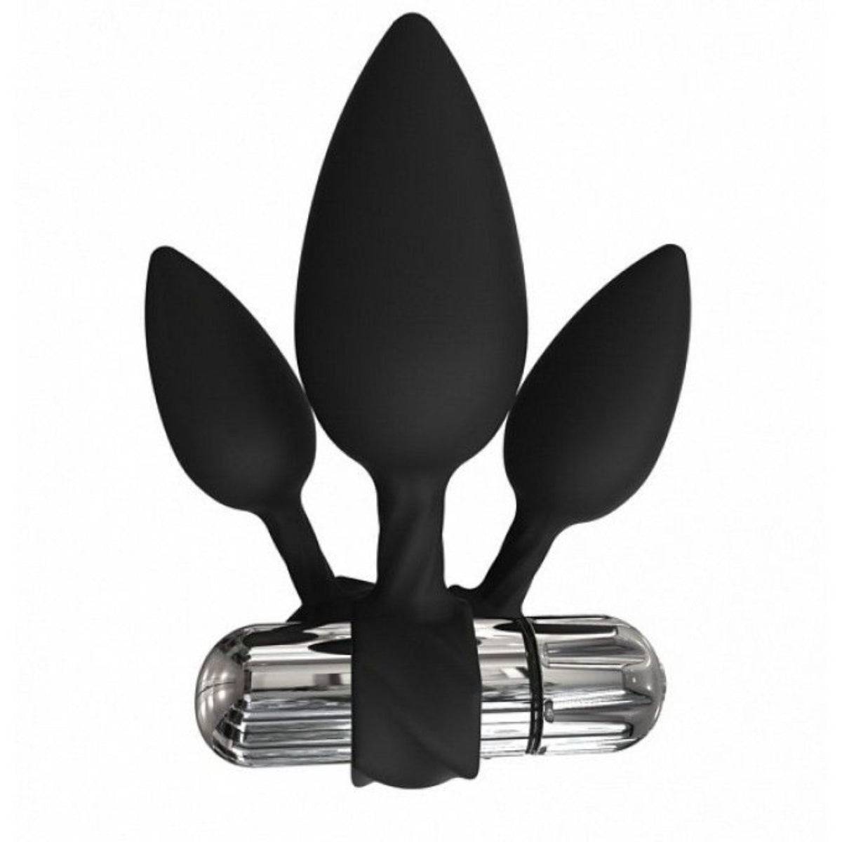 Bathmate Vibe Anal Training Plugs Black - Simply Pleasure