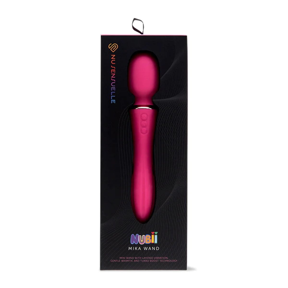 Nu Sensuelle Nubii Mika Vibrating Wand Pink