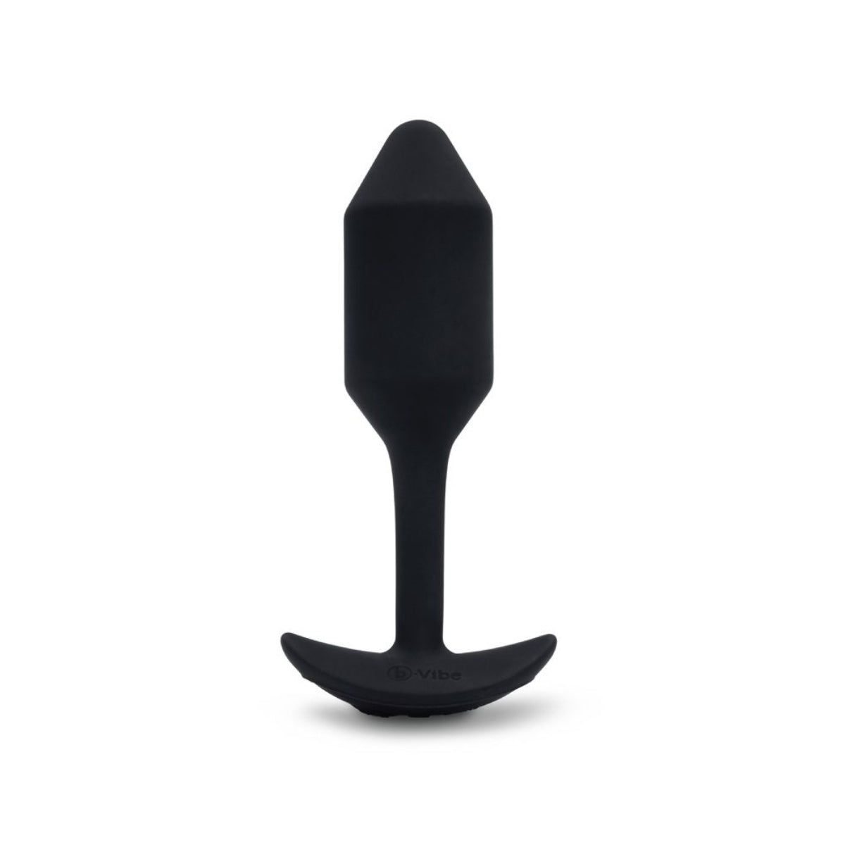 b-Vibe Snug Plug Weighted & Vibrating Butt Plug Black Medium
