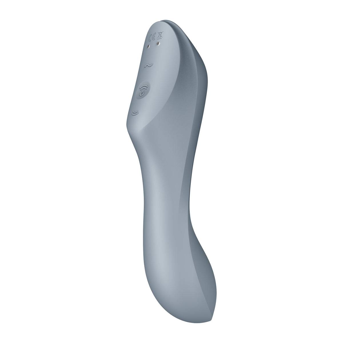 Satisfyer Curvy Trinity 3 Air Pulse Vibrator Grey