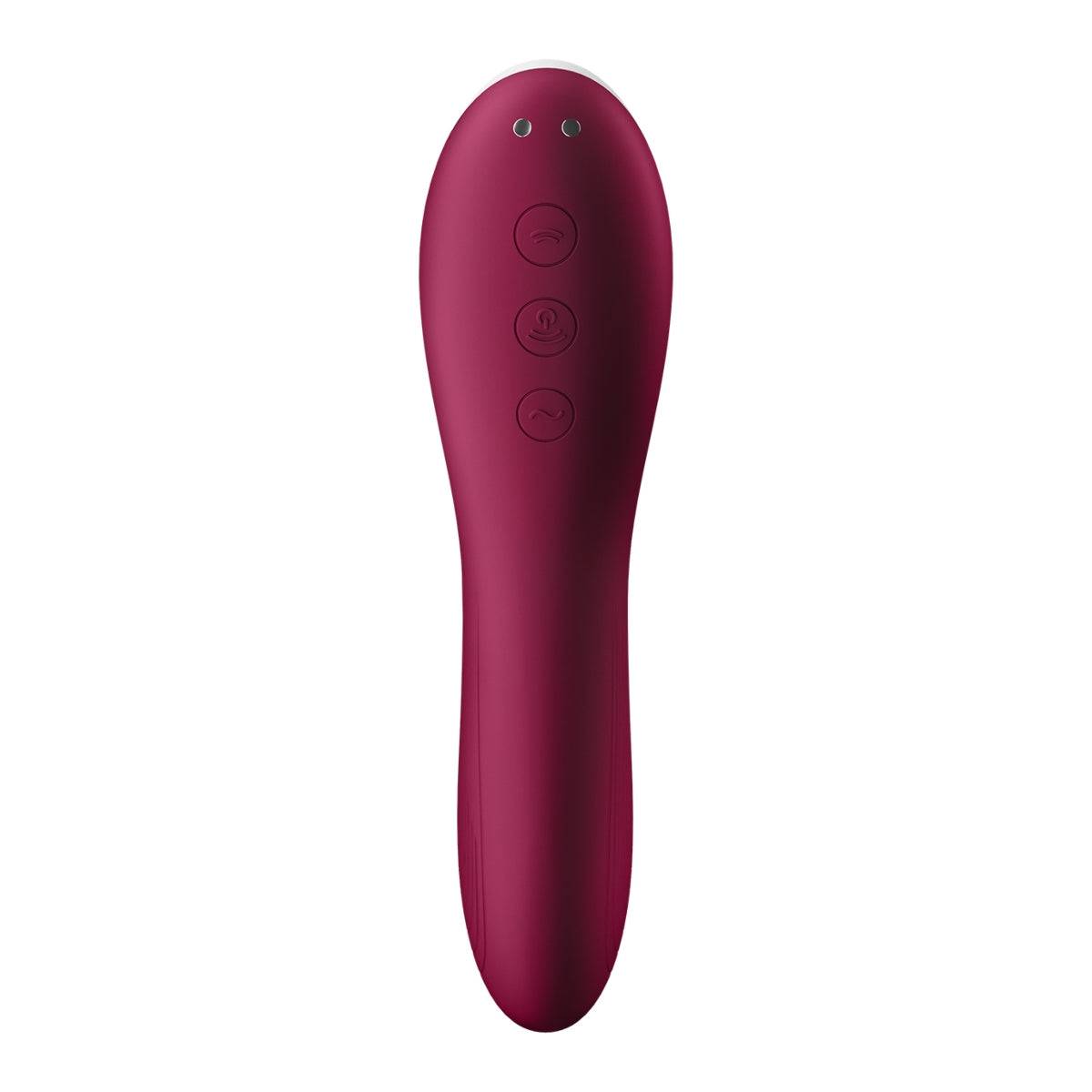 Satisfyer Dual Crush Air Pulse Vibrator Deep Pink