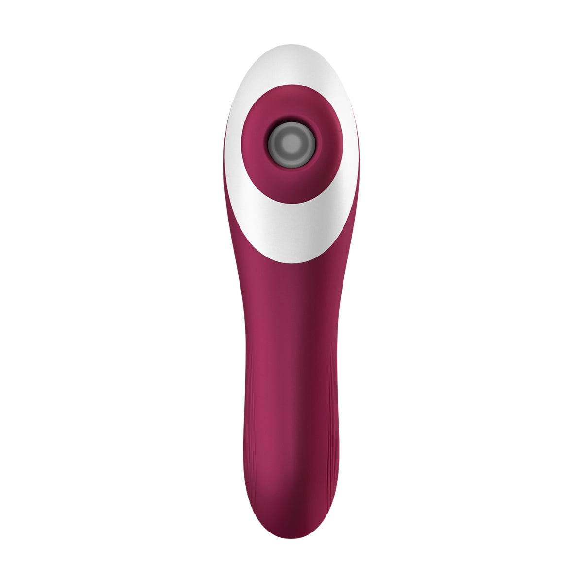 Satisfyer Dual Crush Air Pulse Vibrator Deep Pink
