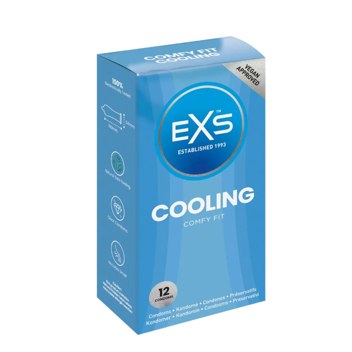 EXS Cooling Condoms 12 Pack