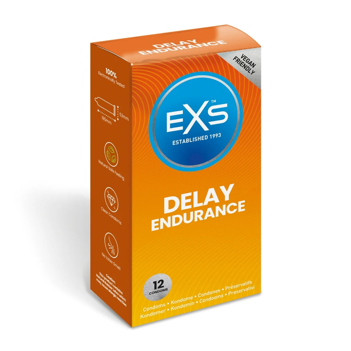 EXS Delay Endurance Condoms 12 Pack