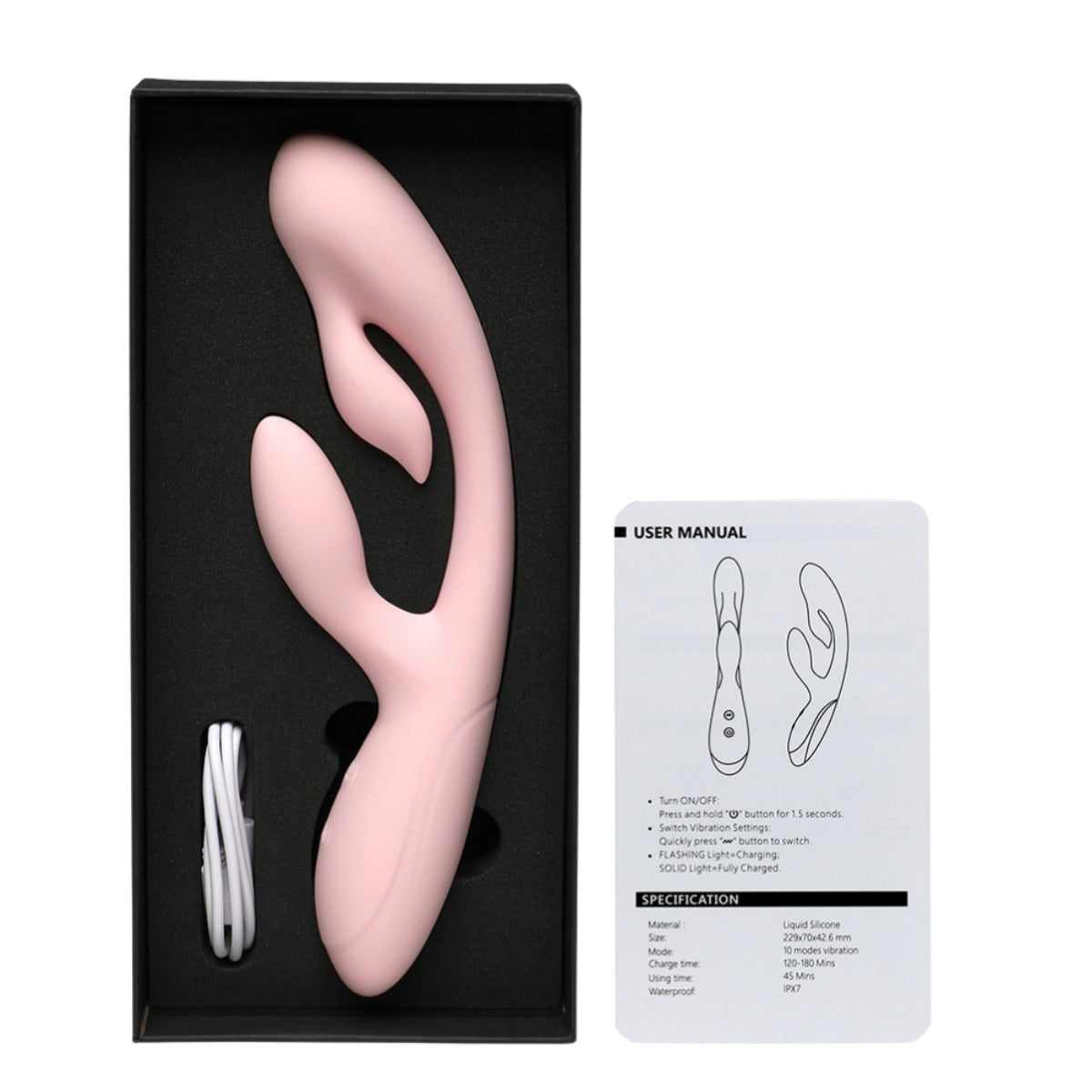 INTY Toys Twirl Multi Vibrator Pink