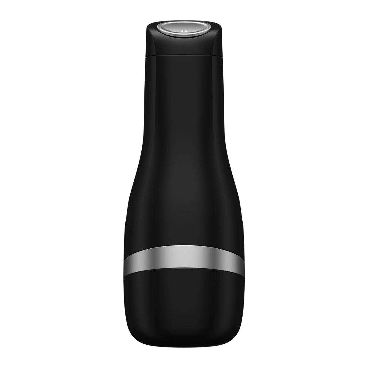 Satisfyer Men Classic Silver Masturbator Black