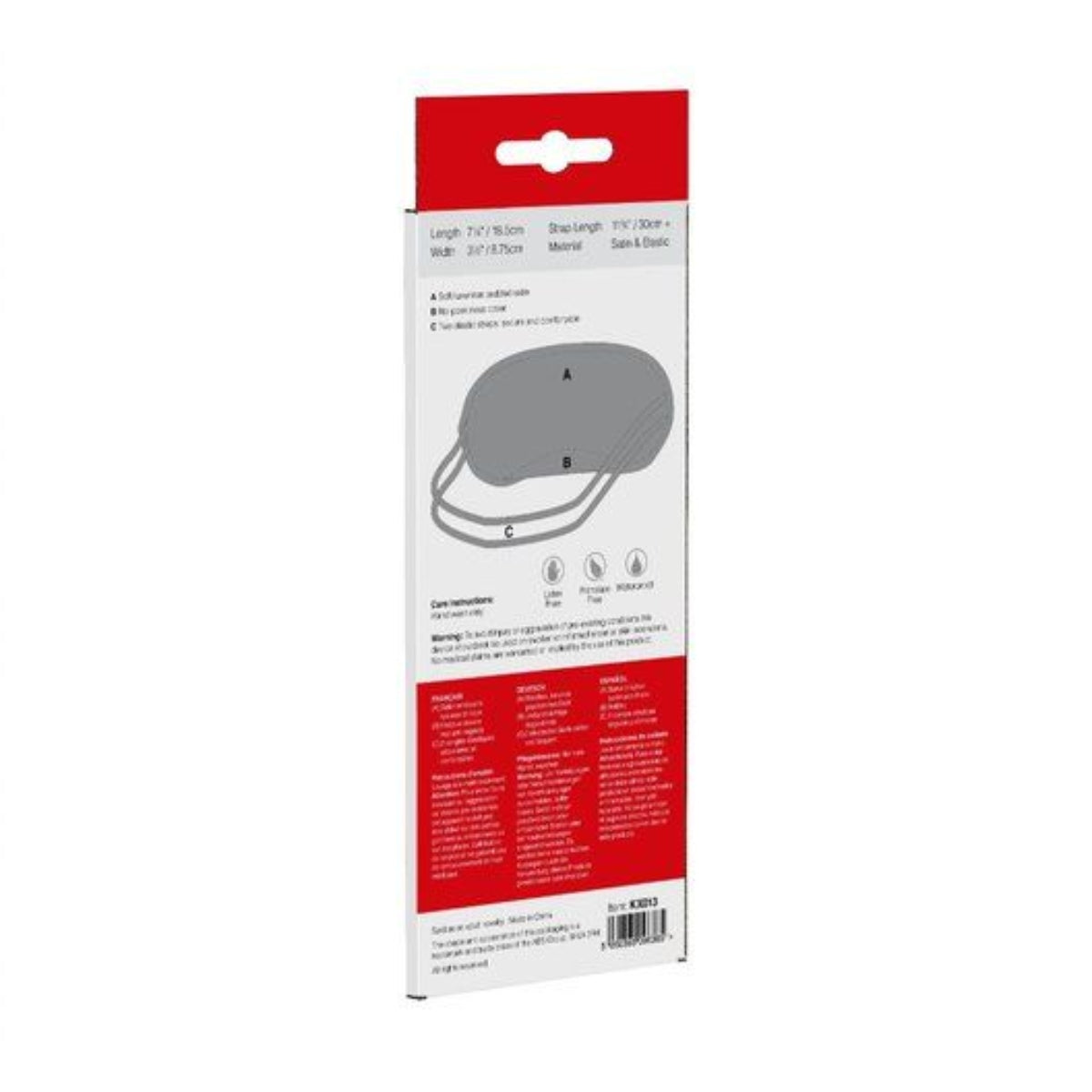 Me You Us Tease & Please Padded Blindfold Black - Simply Pleasure