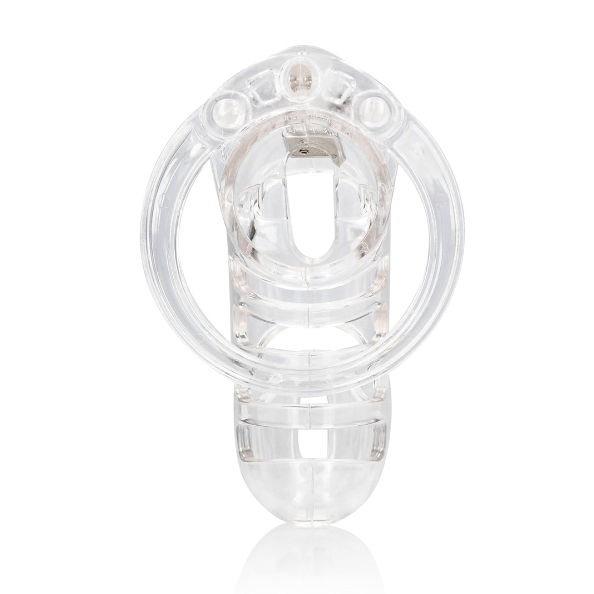 Man Cage Chastity Cock Cage Model 26 Clear 4.5 Inch / 11.5cm