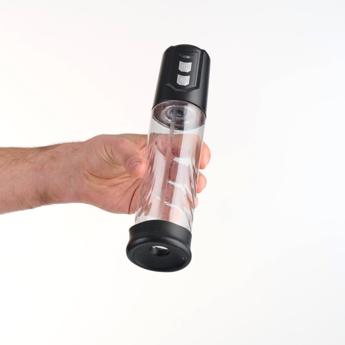Me You Us Auto Suction Penis Pump Clear