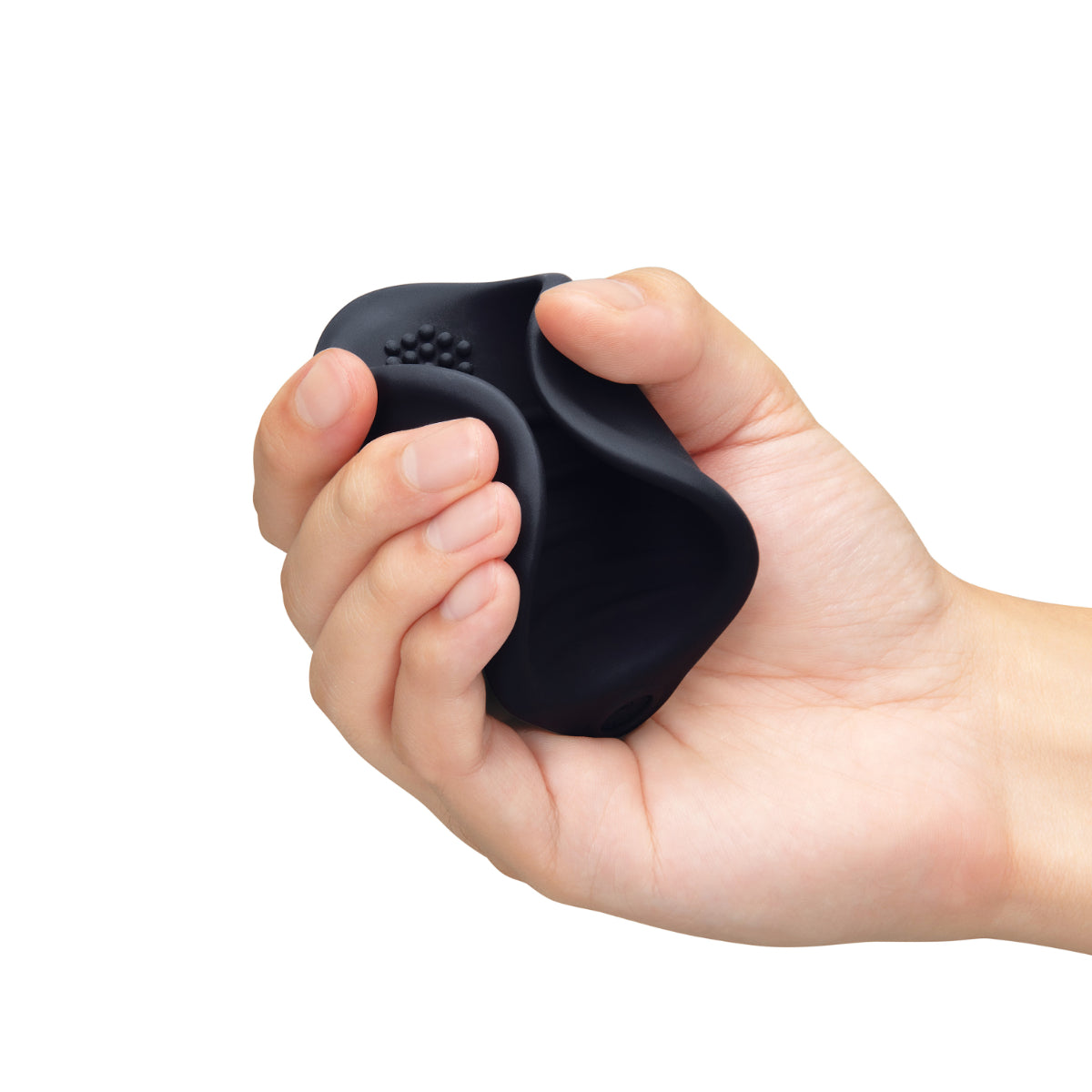 Me You Us Signature The Vibrating Open Stroker Black