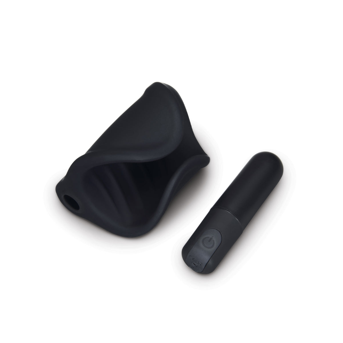 Me You Us Signature The Vibrating Open Stroker Black