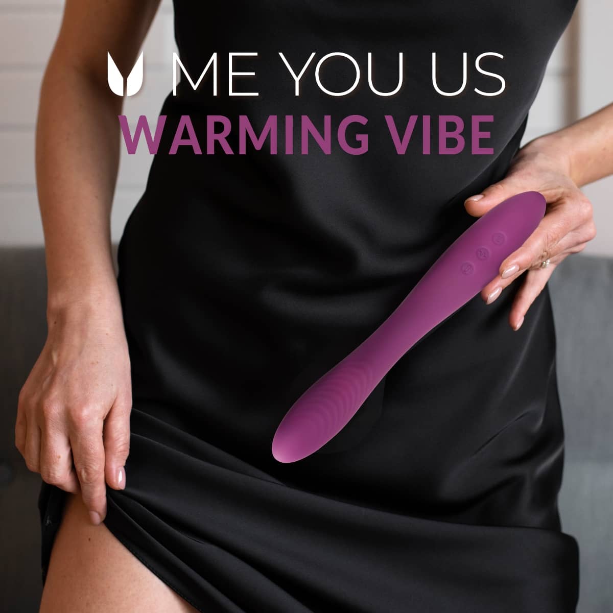 Me You Us Warming Vibrator Purple