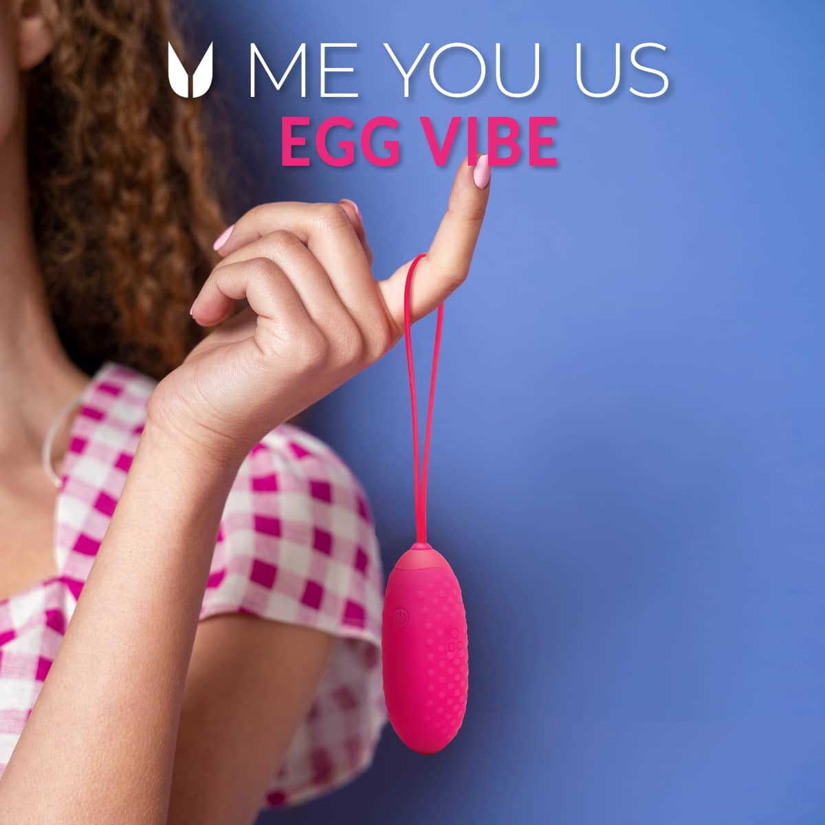 Me You Us Wireless Egg Vibrator Hot Pink