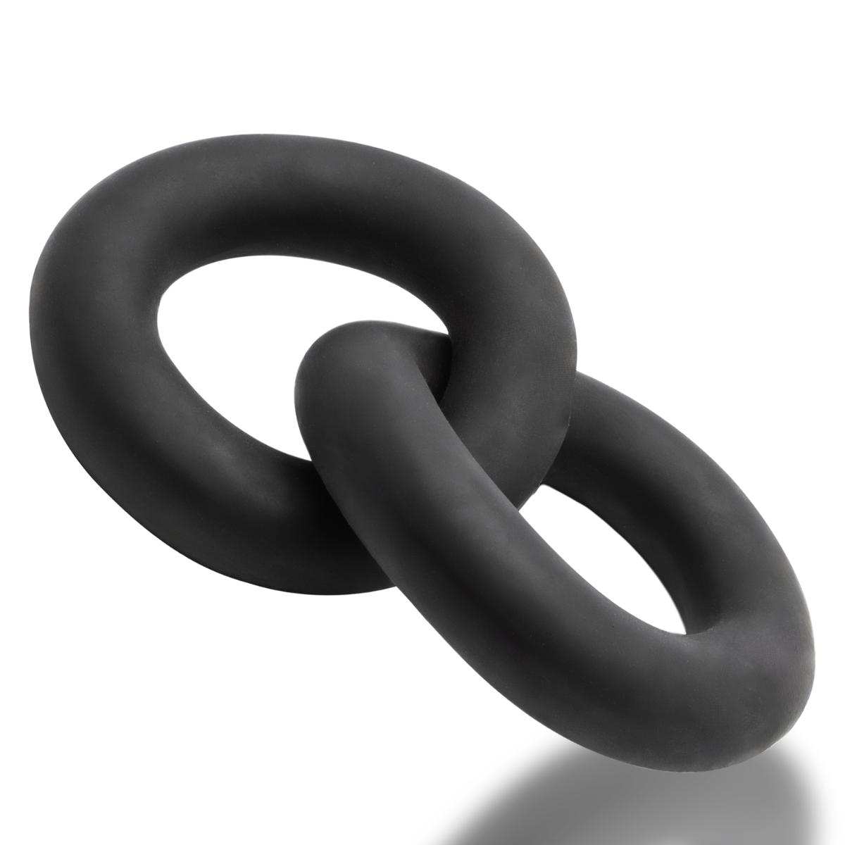 Oxballs Shackle Double Linked Cock & Ball Rings Special Edition Night