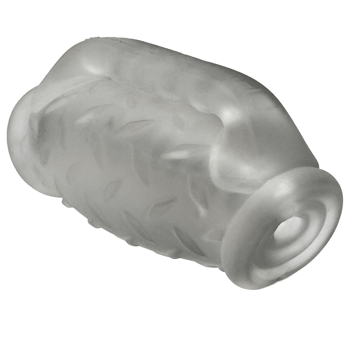 Oxballs Master Jack Double Penetration JO Masturbator Clear Ice