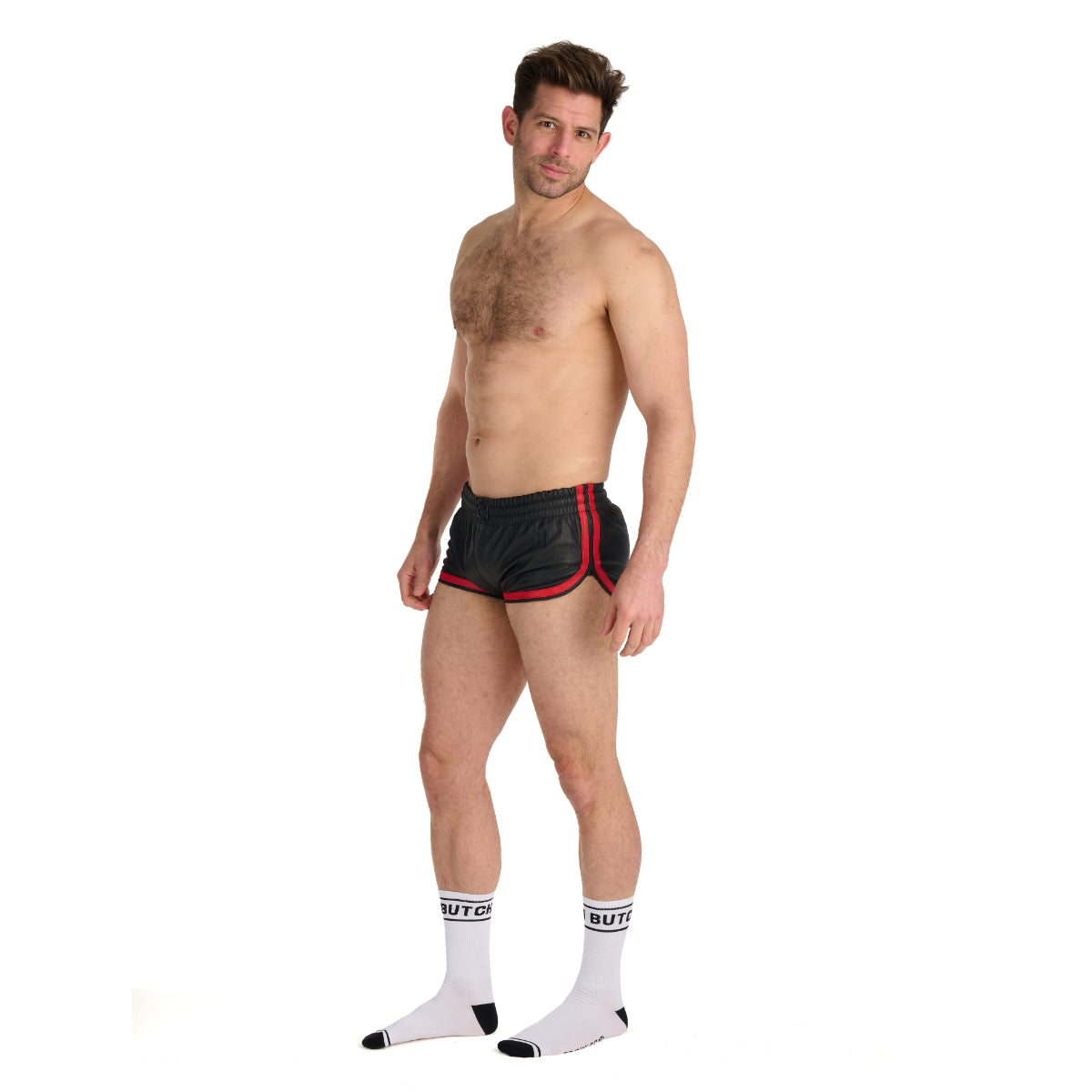 Prowler RED Butch Socks White Black