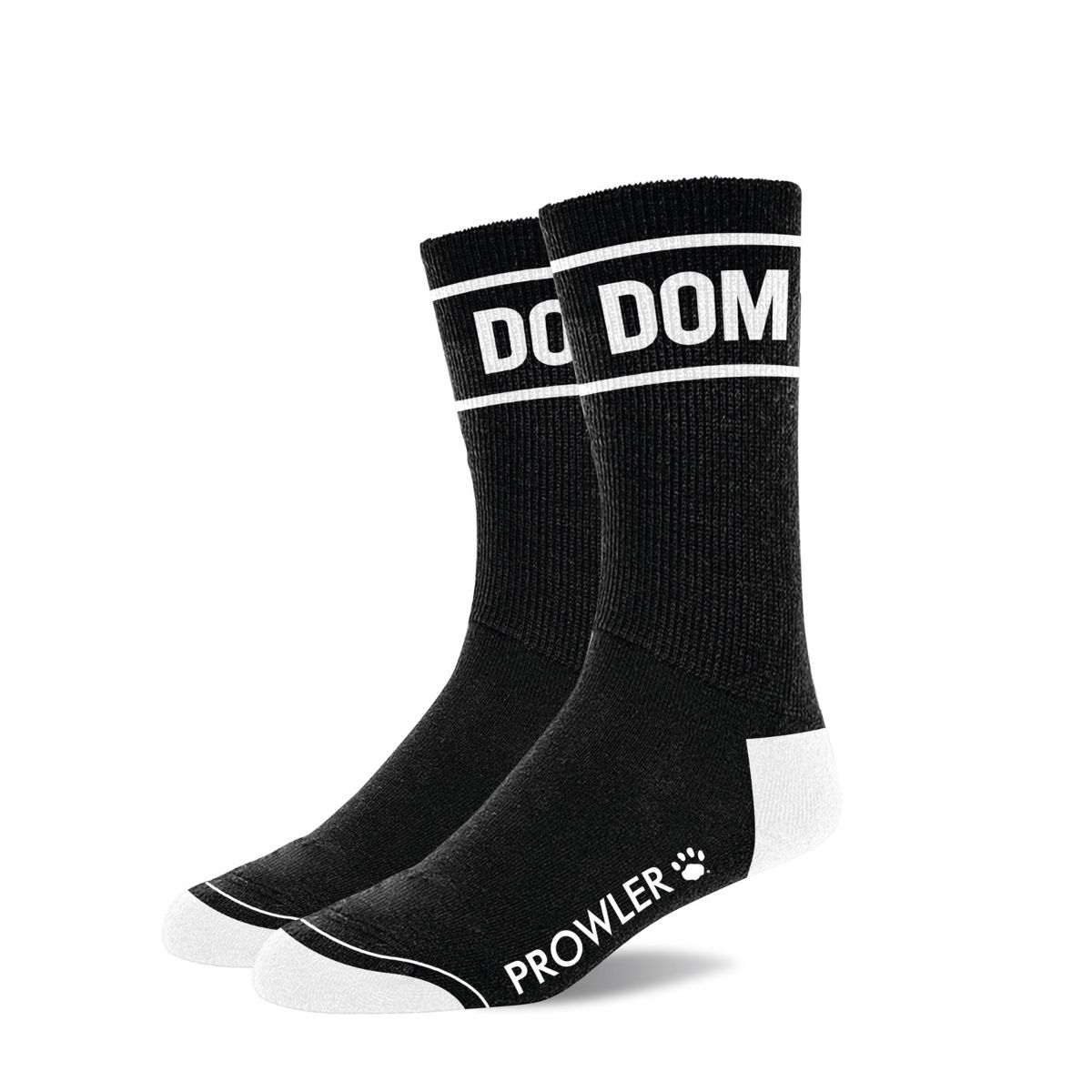 Prowler RED Dom Socks Black White - Simply Pleasure