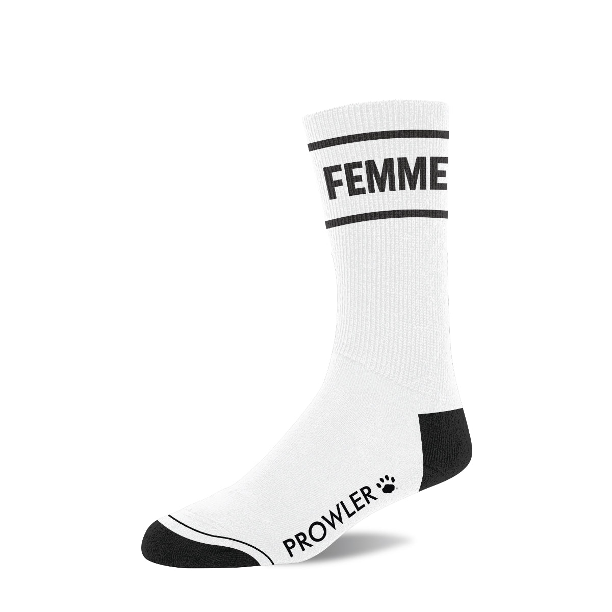 Prowler RED Femme Socks White Black
