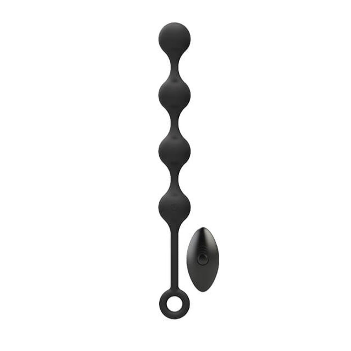 Nexus Quattro Remote Control Vibrating Pleasure Beads Black