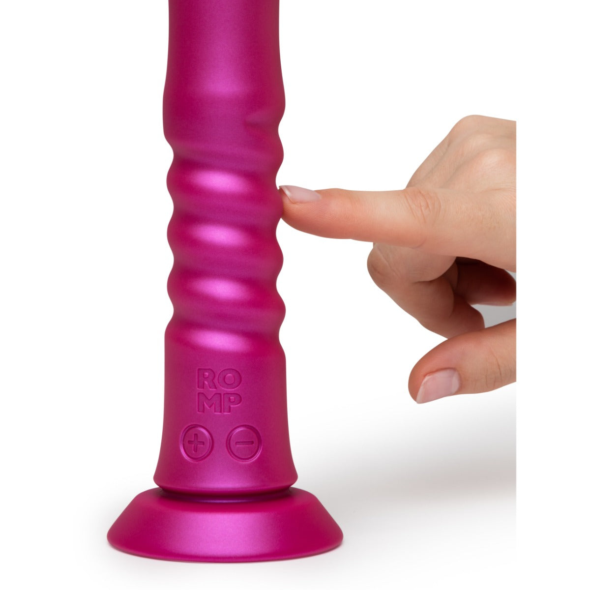 ROMP Jiggle Thrusting Vibrator Pink