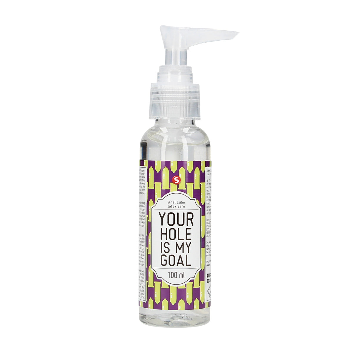 S-Line Your Hole Is My Goal Water Based Anal Lube 100ml