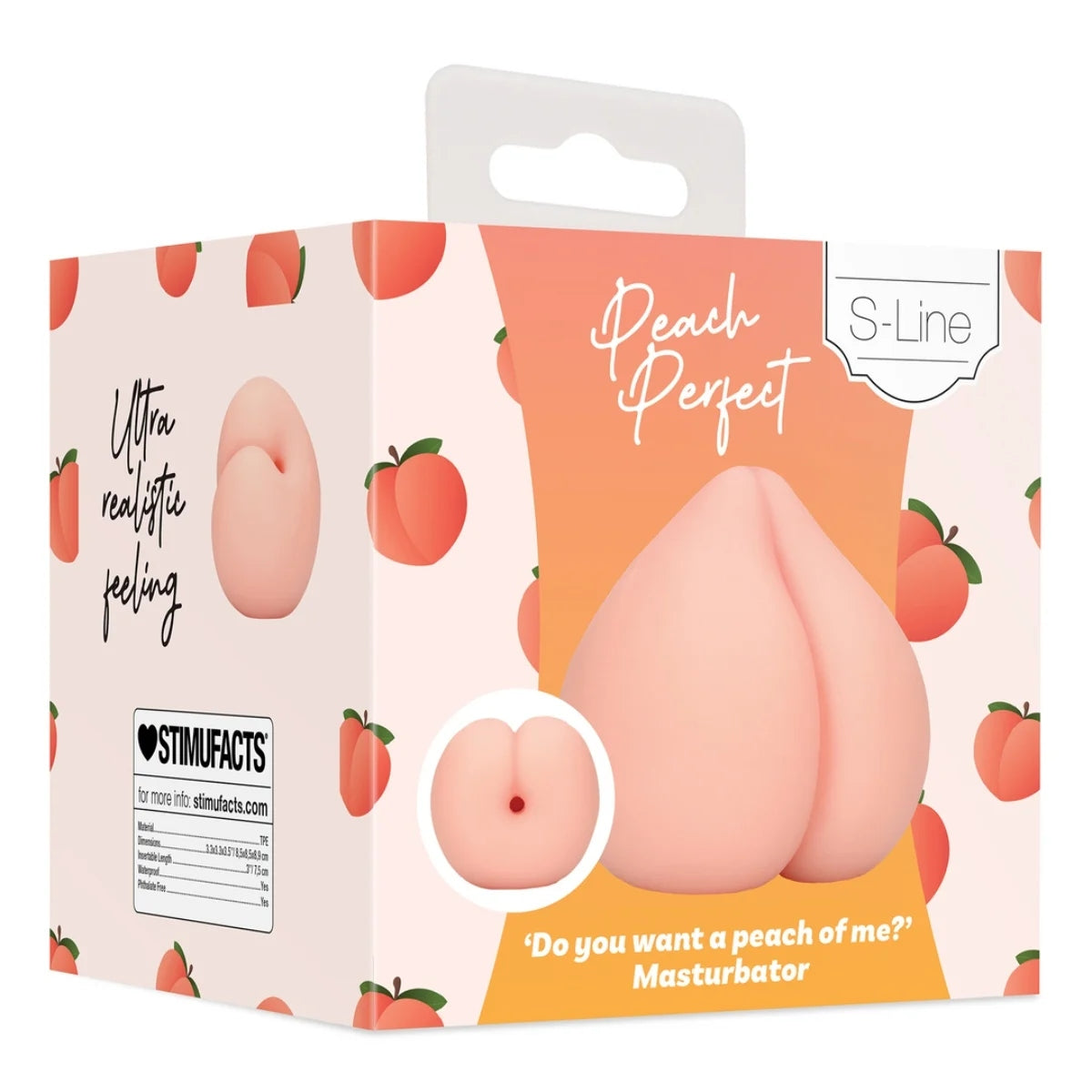 S-Line Peach Perfect Do You Want A Peach Of Me Masturbator Pink