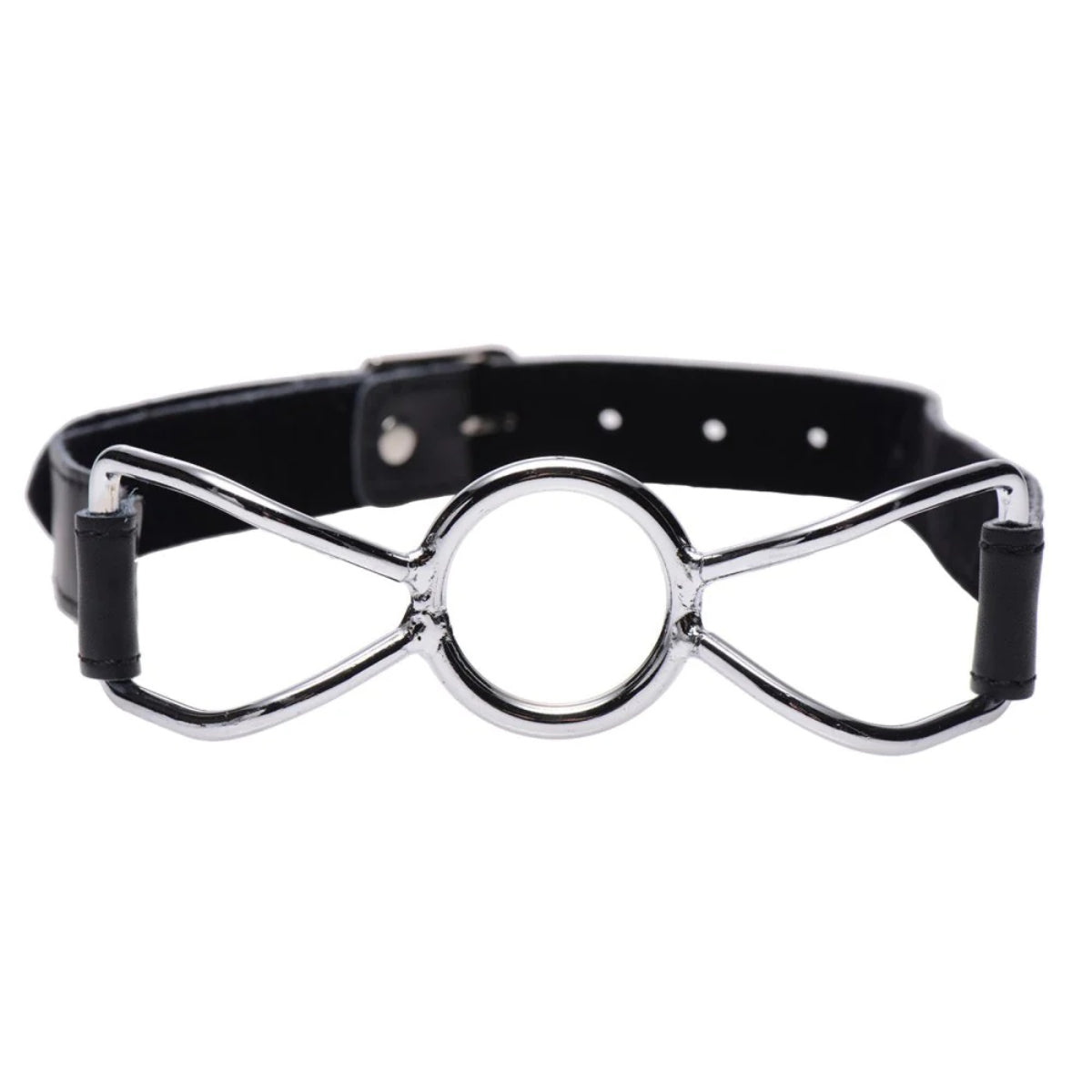 Strict Spider Mouth Gag Black Silver