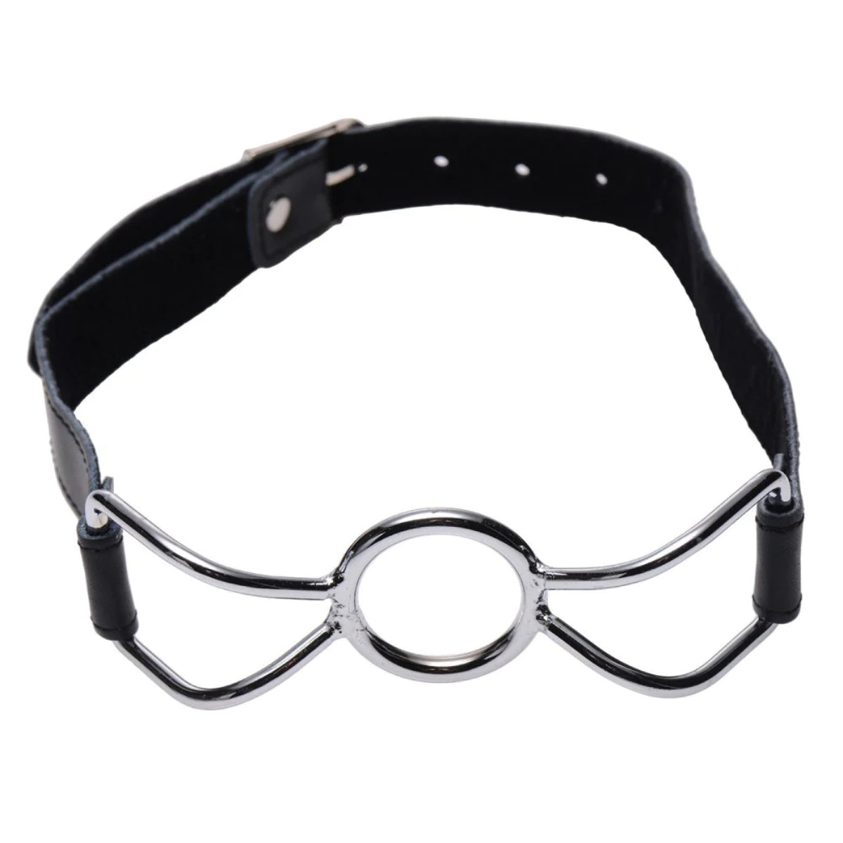 Strict Spider Mouth Gag Black Silver